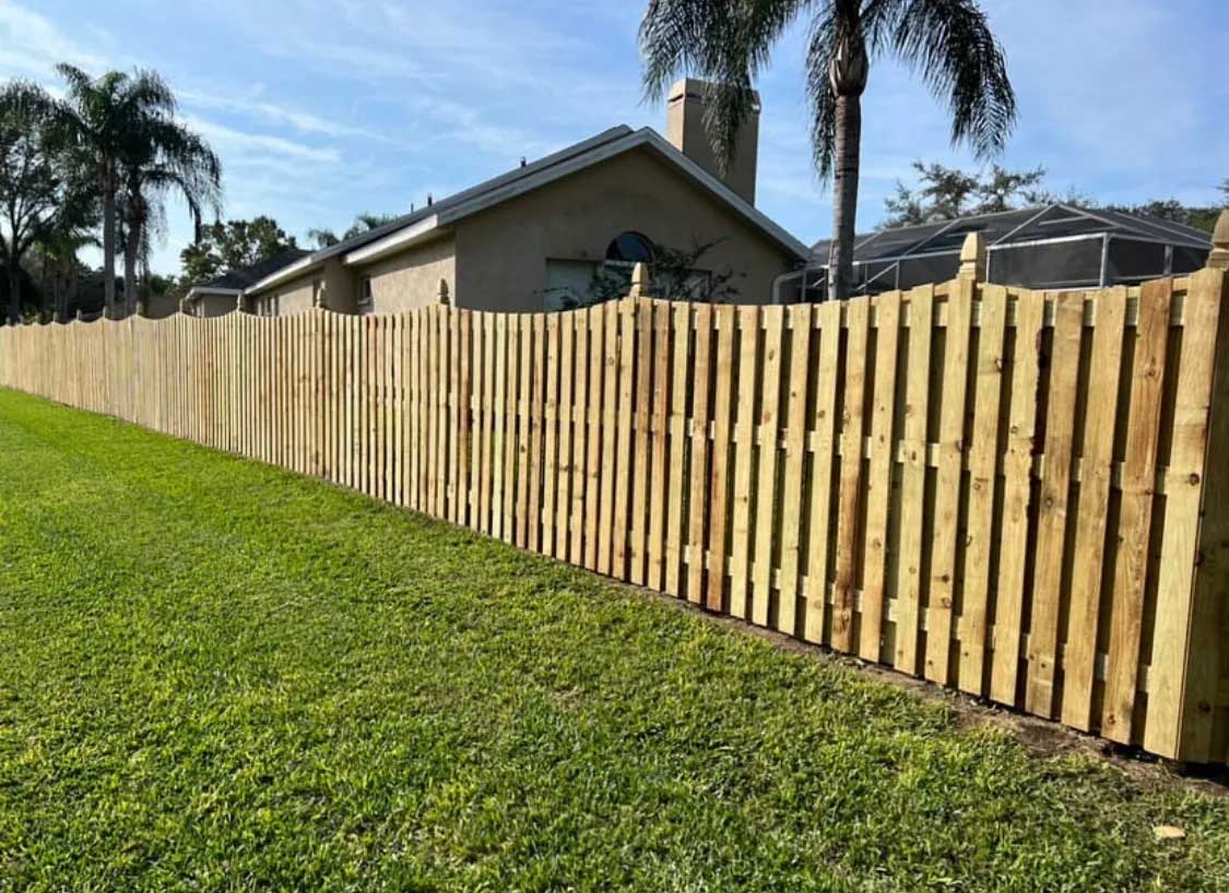 Wood fence contractor in the Tampa Florida area.